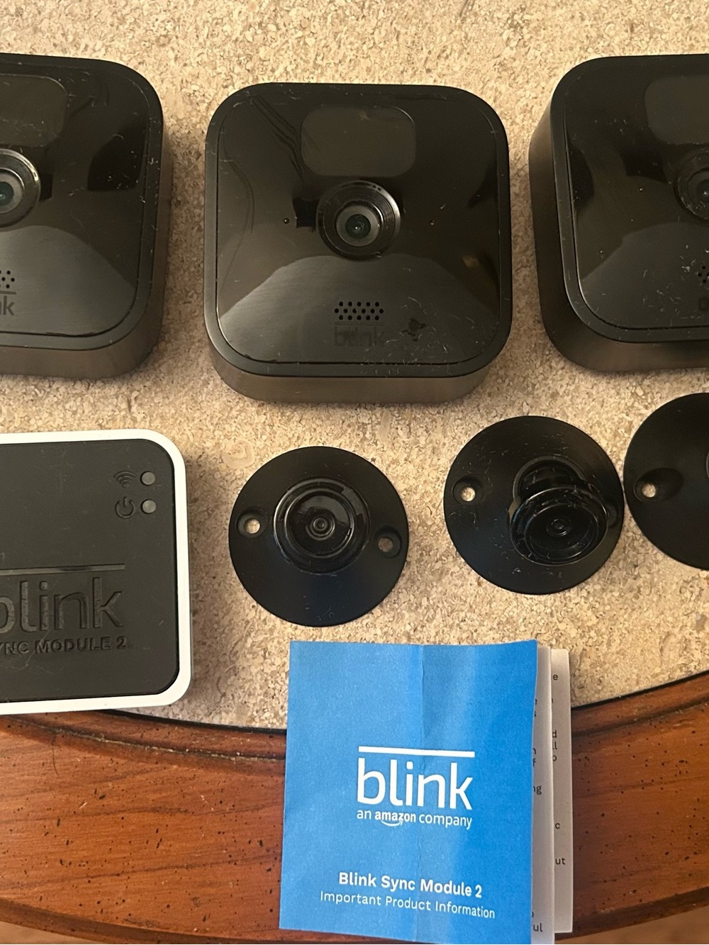 Blink Camera Sync Module 2 and Cameras - Black